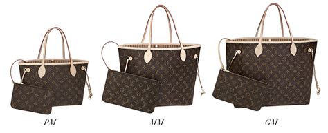 louis vuitton neverfull pm bag size|Louis Vuitton Neverfull shopper.